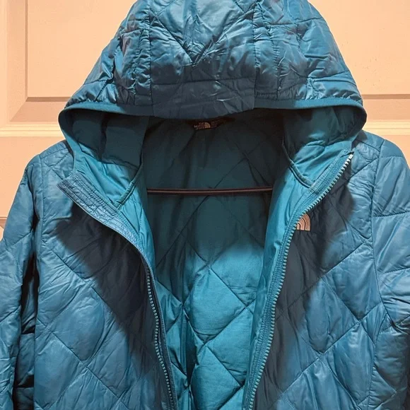 The North Face Kids Teal Puffer Jacket